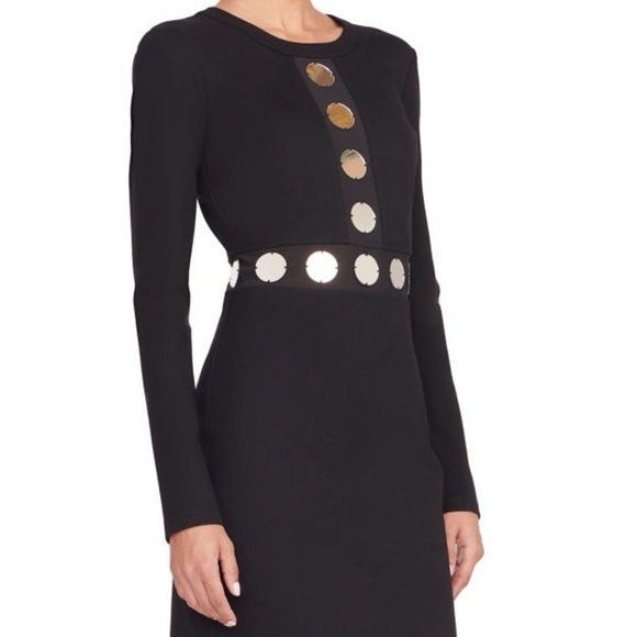 New NWT STAUD Asher Minidress Black - Picture 3 of 4